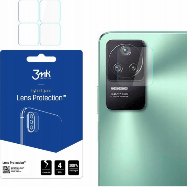 Hybridní sklo pro objektiv fotoaparátu 3MK Ochrana objekt...