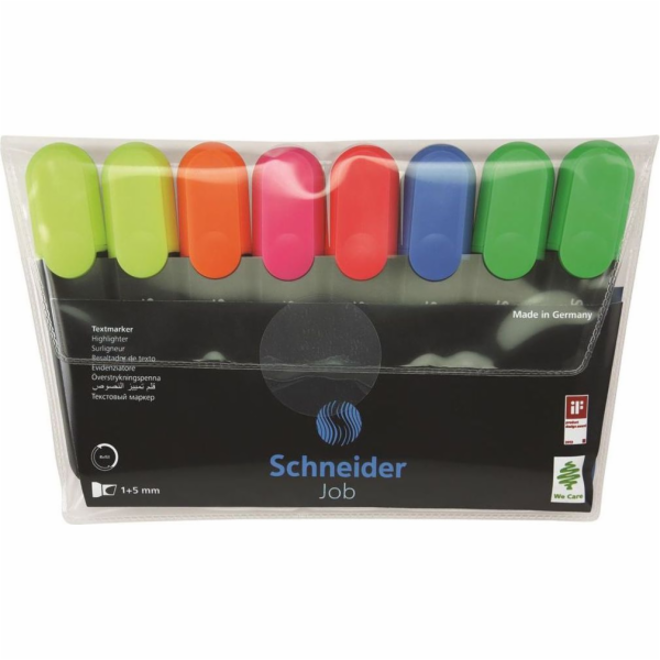Schneider Highlighter 6 barev 8 kusů 115088