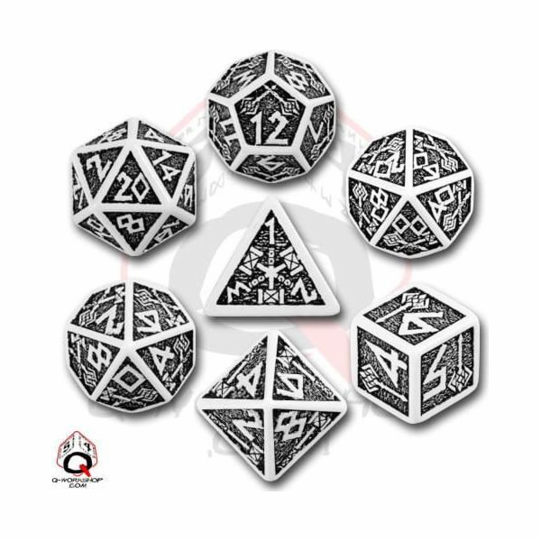 Q-Workshop Dwarven set - Bílá a černá