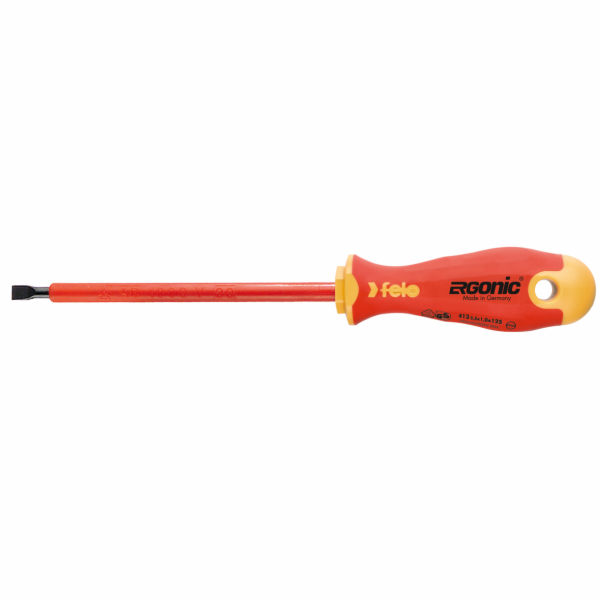 Felo Ergonic izolovaný plochý šroubovák 4 x 100 mm (FL413...