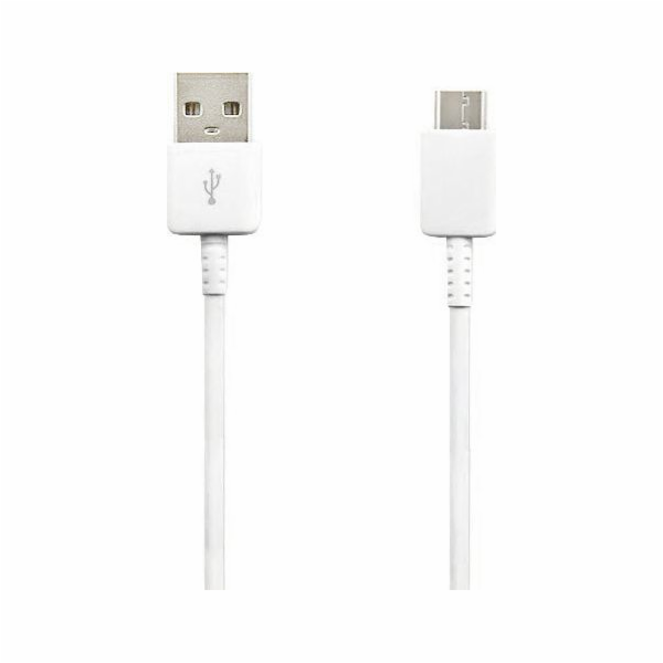 USB kabel USB-A – USB-C 1 m bílý (17518)