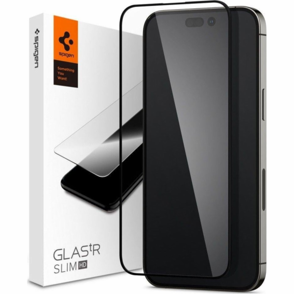 Tvrzené sklo Spigen GLAS.tR Slim Apple iPhone 14 Pro Black