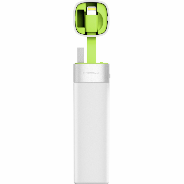 Powerbanka MiPow Power Tube 3000L 3000 mAh bílá