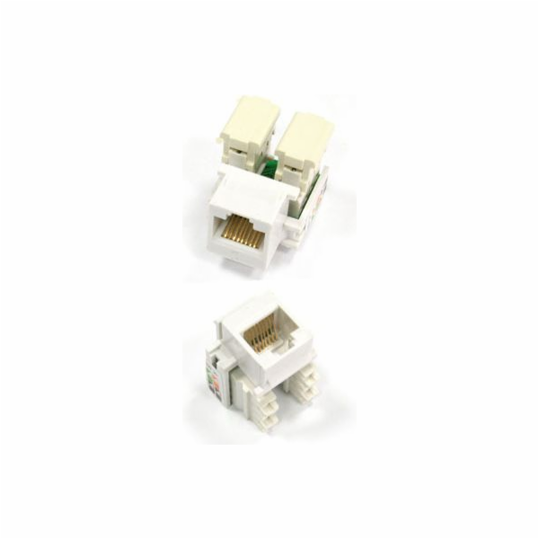 NetRack modul 1xRJ45 Keystone Jack kat. 5e UTP KJ07 (NP1101)