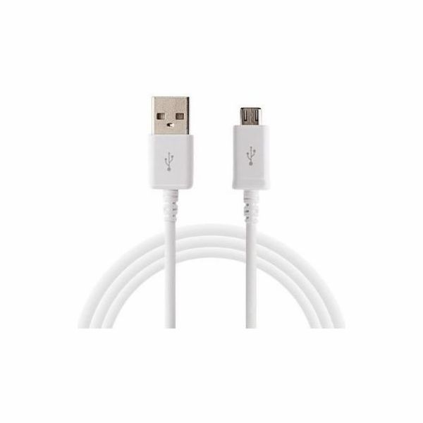 Samsung USB-A - microUSB kabel 1,2 m bílý (EP-DG925UWE)
