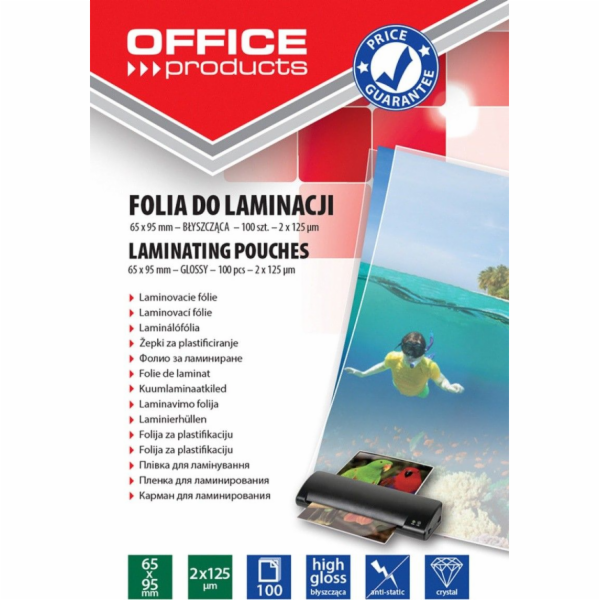 Kancelářské produkty KANCELÁŘSKÉ PRODUKTY laminovací fóli...