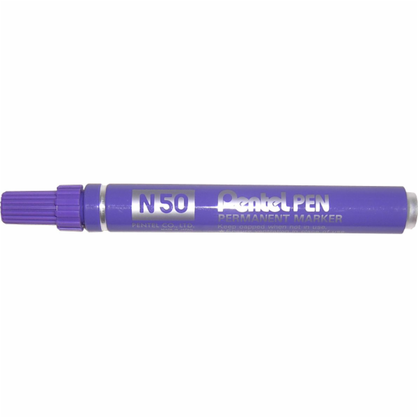 Pentel ZNAČKOVAČ PERMANENT N50 KULATÝ HROT FIALOVÝ