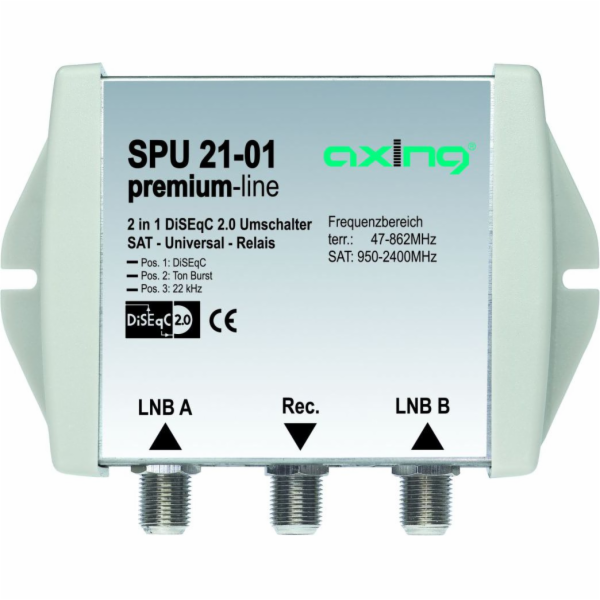 Převodník Axing Switch Diseq2/1 AXING externí