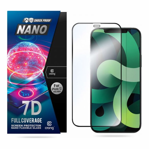 Crong Crong 7D Nano Flexible Glass - 9H hybridní sklo pro...