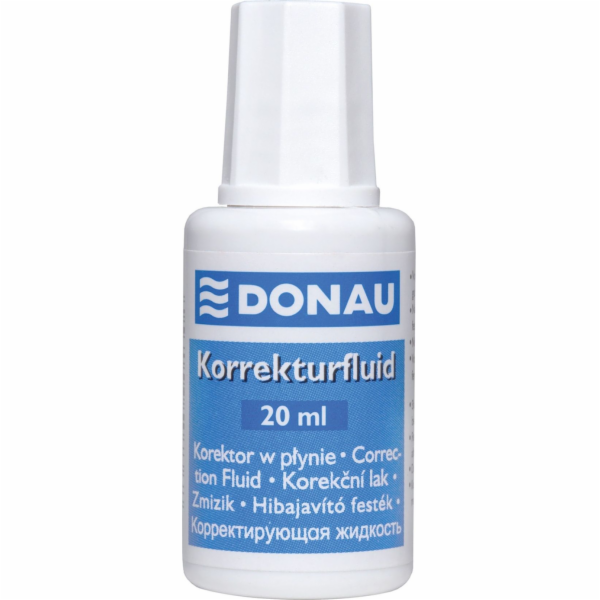 Donau DONAU tekutý korektor se štětečkem, 20 ml, blistr