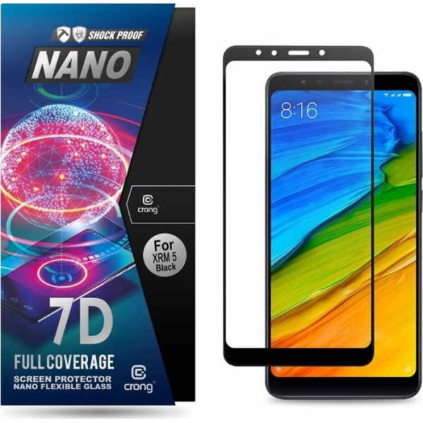 Crong Crong 7D Nano Flexible Glass - 9H hybridní sklo na ...