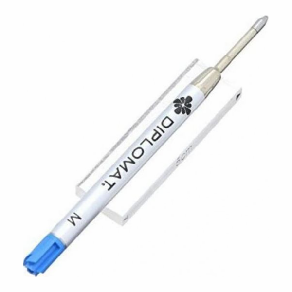 Střední kuličková vložka Diplomat Easyflow Blue