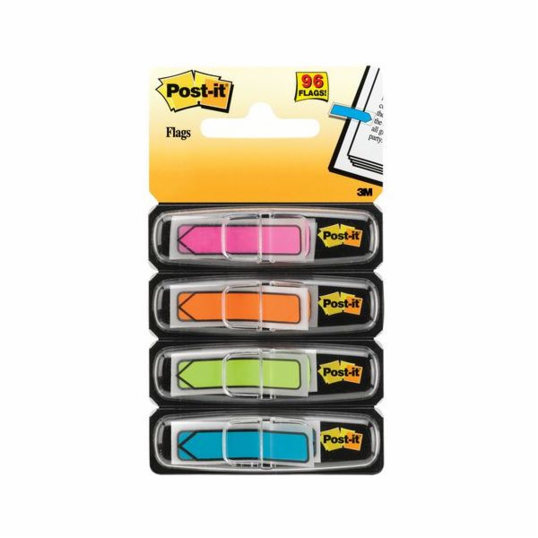 Post-it Arrow indexovací jazýčky 684-ARR1, 12x43mm, 5 bar...