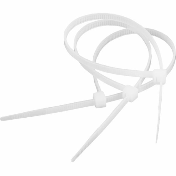 Cabletech Stahovací páska 2,5 mm/15 cm bílá Cabletech 100...