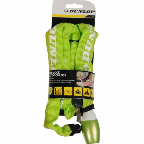 Dunlop Dunlop - Zámek na kolo s řetězovým zámkem 120 cm (...