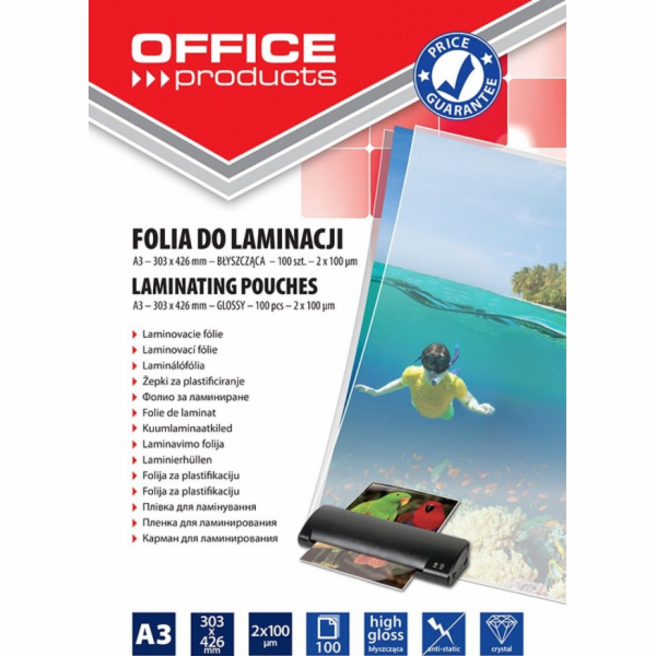 Kancelářské produkty KANCELÁŘSKÉ PRODUKTY laminovací fóli...