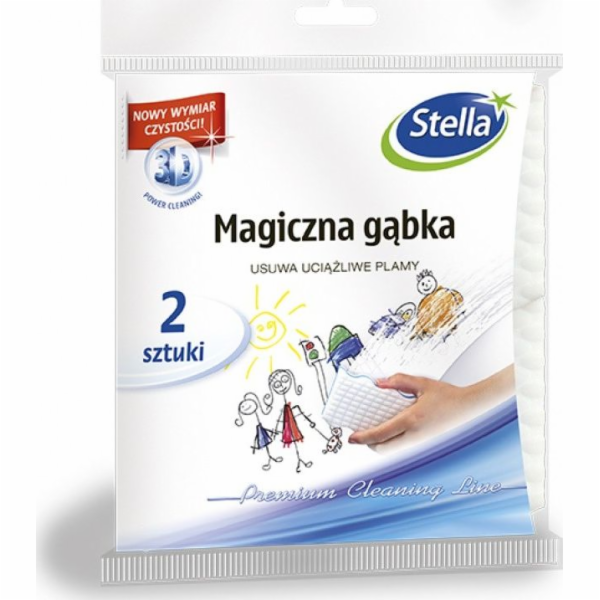 Stella Magic houbička STELLA, 2 ks, bílá + modrá