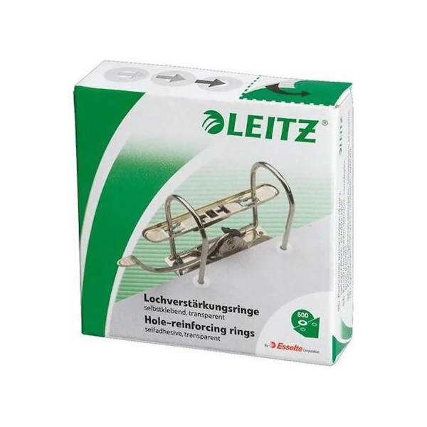 Leitz Leitz kroužky na vyztužení otvorů, bílé 500 ks 1706...