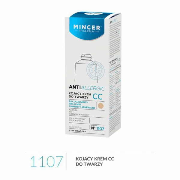 Mincer Pharma Anti Allergic CC krém zklidňující pro citli...