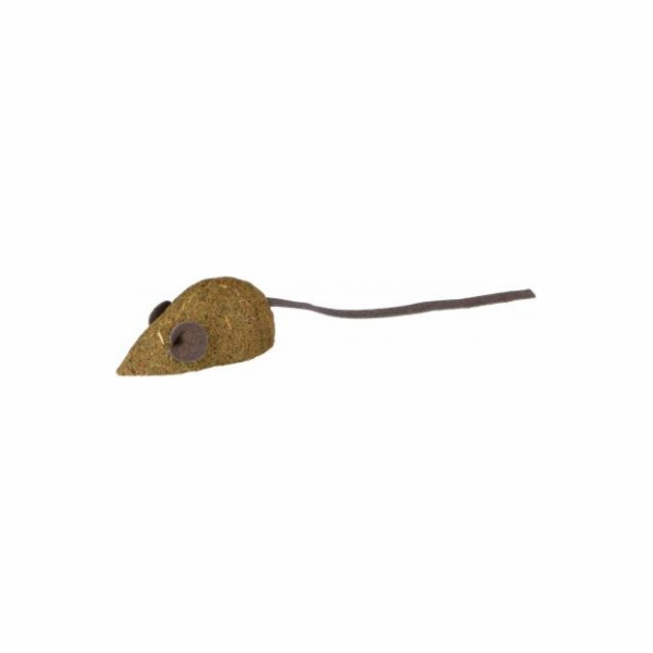 Myška Trixie s kočičím nipem, 5 cm, 2 ks