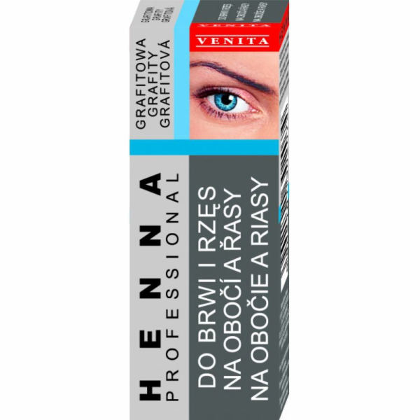 Venita Henna na obočí a řasy 13g Grafit