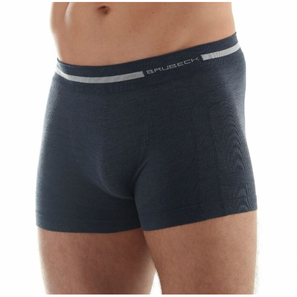 Brubeck Comfort Wool pánské boxerky, tmavě modrá, velikos...
