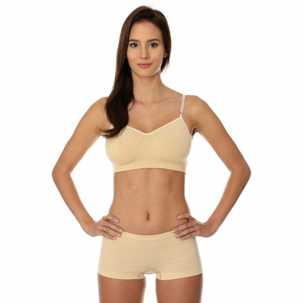 Brubeck Comfort Cotton Bra, béžová, velikost 70A (BR00012A)
