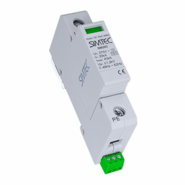 Simet Svodič přepětí C 1P 20kA SIMTEC SM20C/1-275 85101000