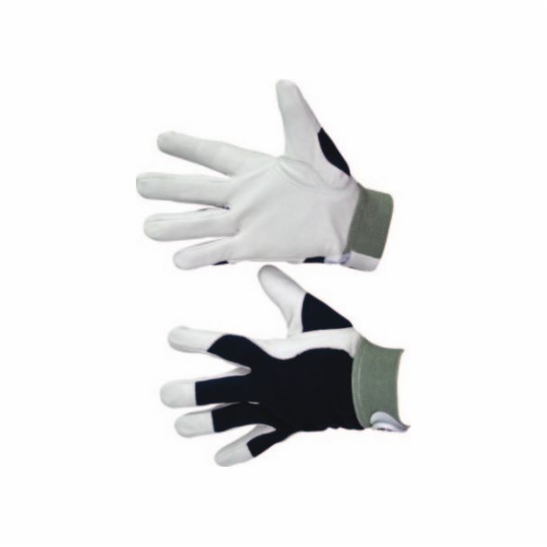 Montážní rukavice Modeco Goatskin, velikost 9, 12 ks. (MN...