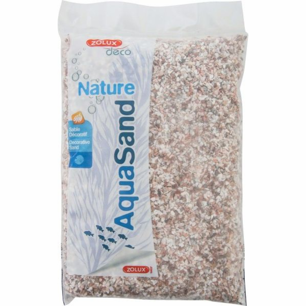 Stelivo Zolux Aquasand Nature růžový cristobalit 4kg
