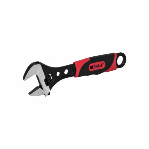 Dedra švédský nastavitelný klíč 150mm gumová rukojeť (12B...