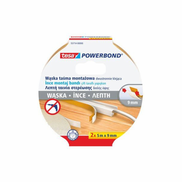 Tesa Powerbond montážní páska pro LED pásky 2X 5m x 9mm (...