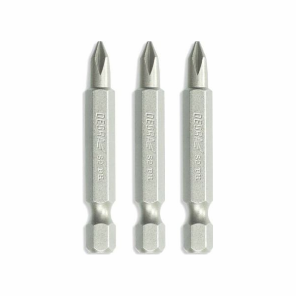 Sada šroubovacích bitů Dedra Phillips PH1/2/3x25mm, blist...