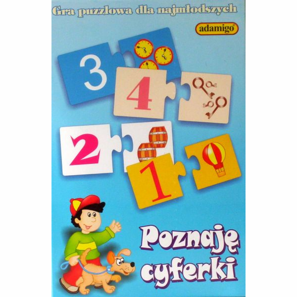 Adamigo Logická hra Poznávám čísla - 5598