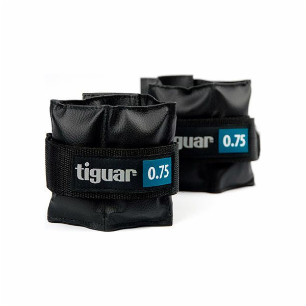 Závaží na suchý zip Tiguar černé 2x0,75kg (TI-OB00075)