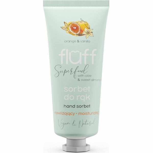 Fluff Moisturizing Hand Sorbet Orange & Vanilla 50 ml