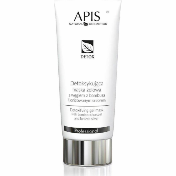 APIS Detoxikační gelová maska s bambusovým uhlím, 200 ml