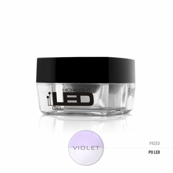 Silcare High Light Led Gel Violet 15g