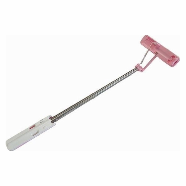 Selfie tyč Usams M1 Mini 3,5 mm US-ZB052 růžová