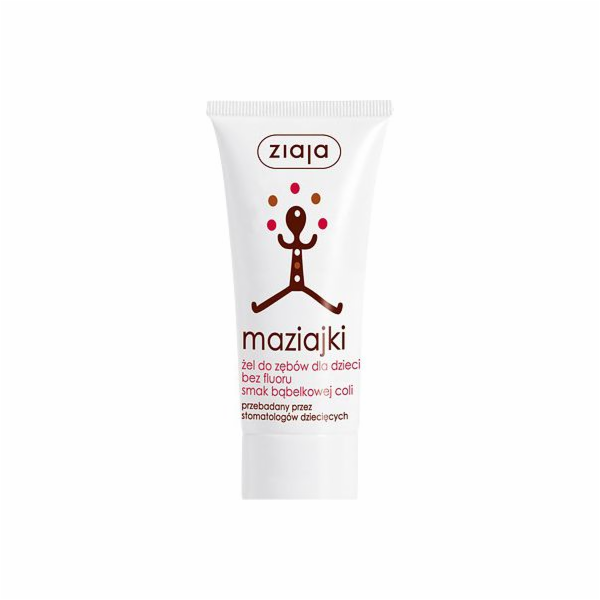 Ziaja Maziajki zubní gel pro děti, příchuť bubble cola 50 ml