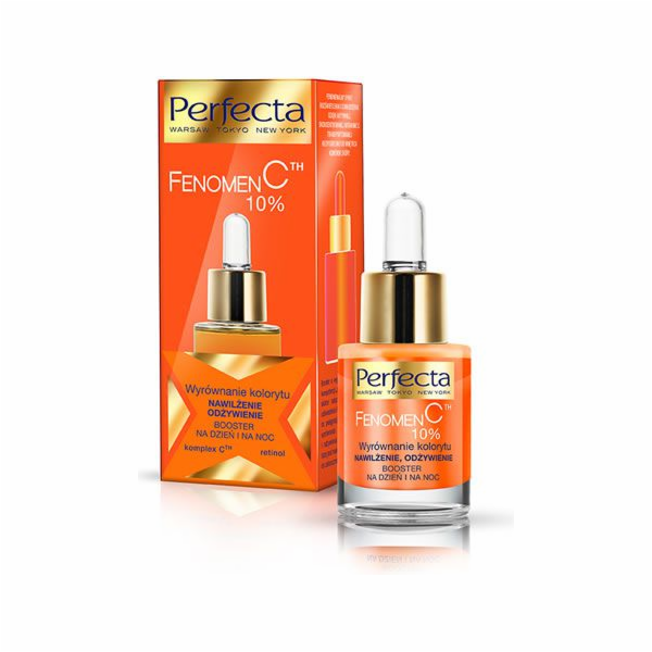 Perfecta Fenomen C 10% Booster Večerní tón pleti, hydrata...