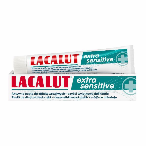 Lacalut Extra Sensitive zubní pasta 75 ml