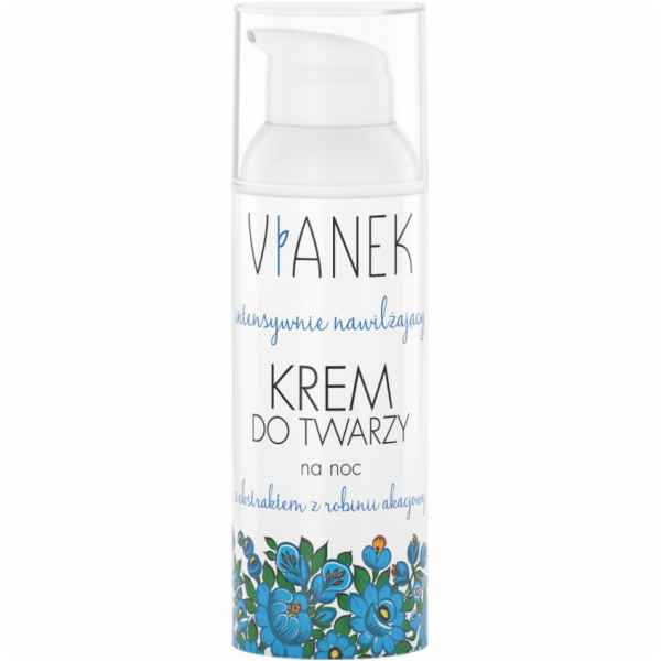 Vianek blue Intenzivně hydratační pleťový krém na noc 50ml