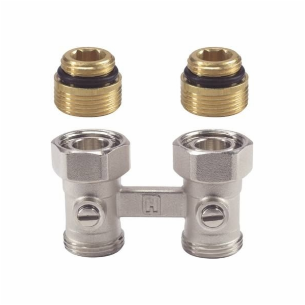 Dvojitý ventil Honeywell Straight s 1/2 uzávěrem V2495DY015