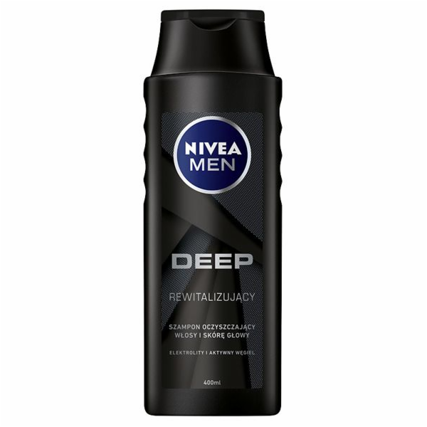 Nivea Revitalizační šampon pro muže Deep 400 ml
