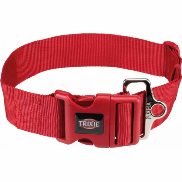 Obojek Trixie Premium XXL, L–XXL: 55–80 cm/50 mm, červený