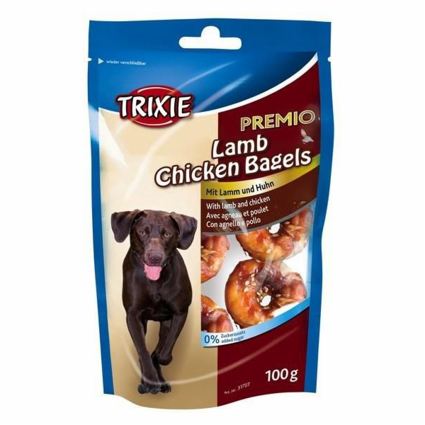 Trixie PREMIO Croissanty s kuřecím a jehněčím masem 100g