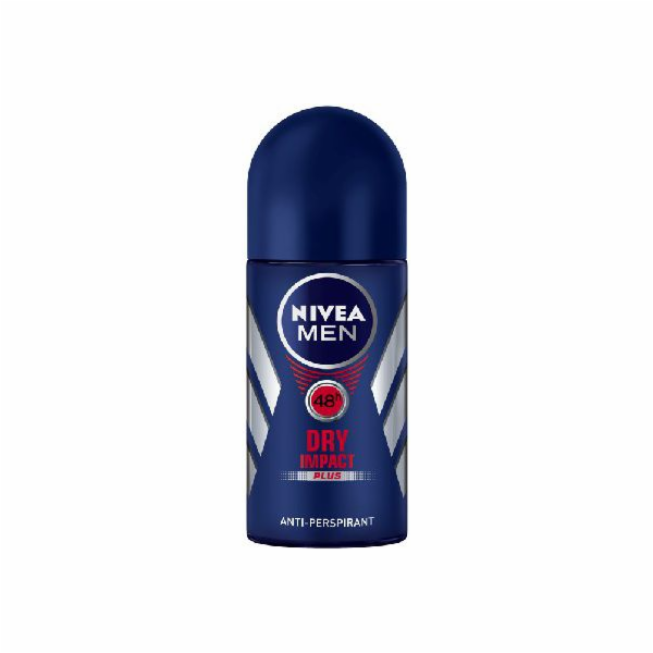 Nivea Deodorant Antiperspirant DRY IMPACT roll-on pánský ...