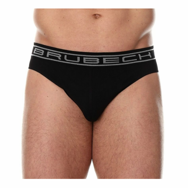Brubeck Comfort Bavlněné pánské slipy, černé, velikost M ...