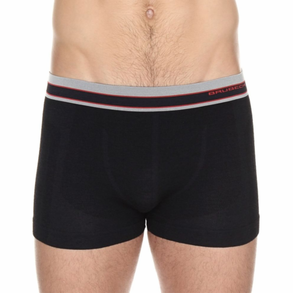 Brubeck Active Wool pánské boxerky, černé, velikost XL (B...